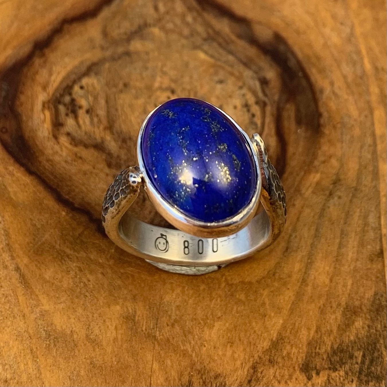 Anelli: Silberring Lapis la Chnebu Gr.64 – Nuovo (secondo la descrizione) da Thun venduto da Svonskj