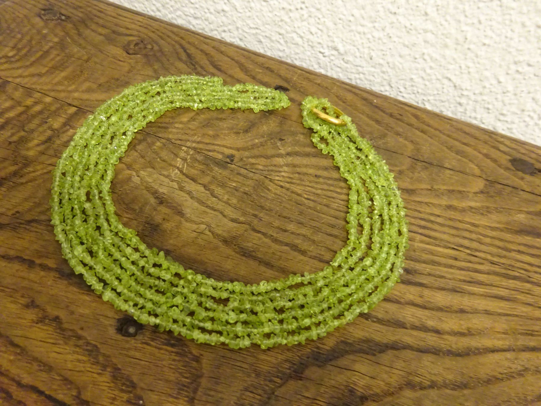 Catenine: Peridot Halskette – Usato da Oetwil am See venduto da Golfsud 4