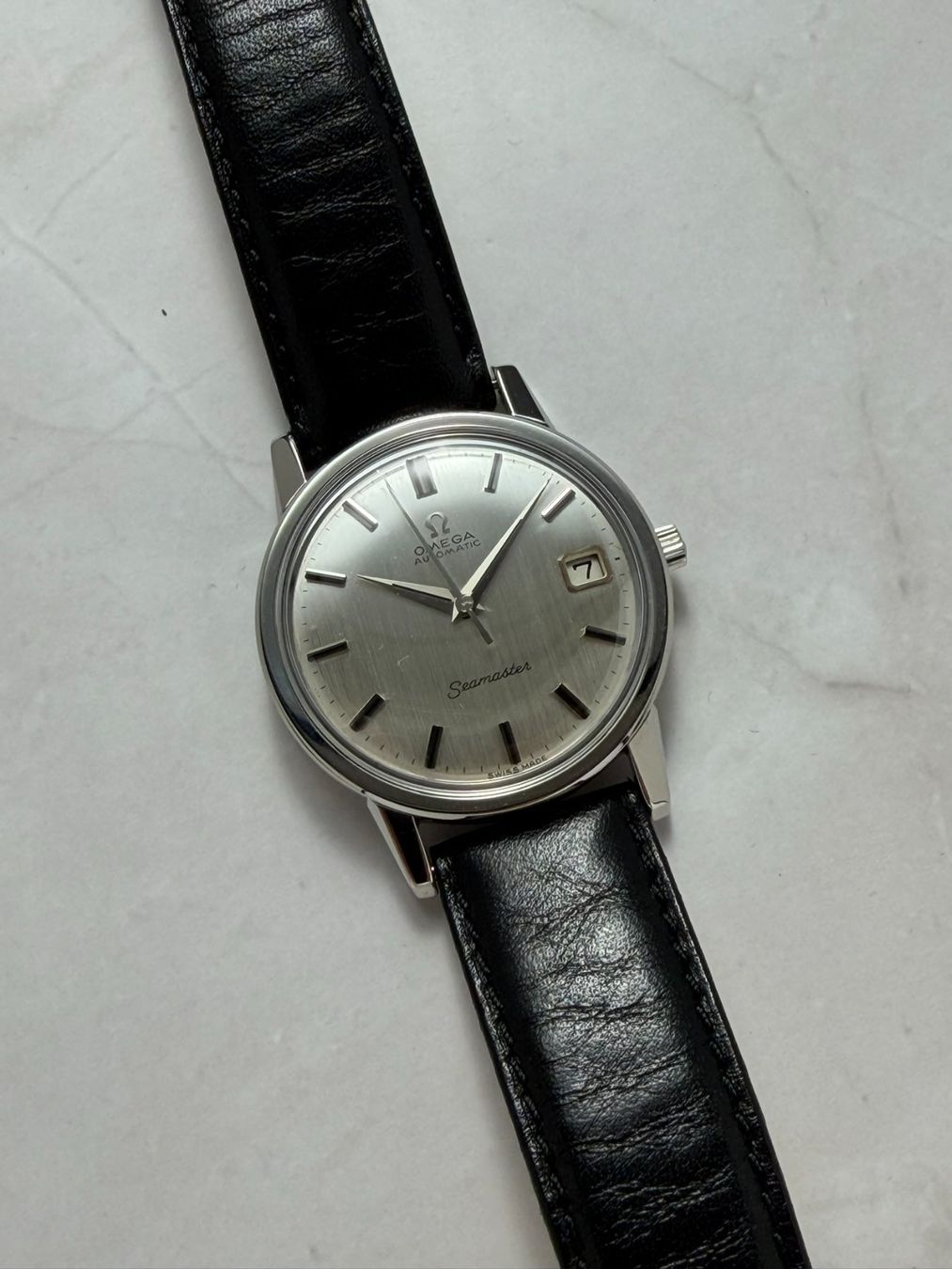 Omega Orologi: Vintage Omega Seamaster 34.5mm – Usato da Villarepos venduto da aTimeAffair 1