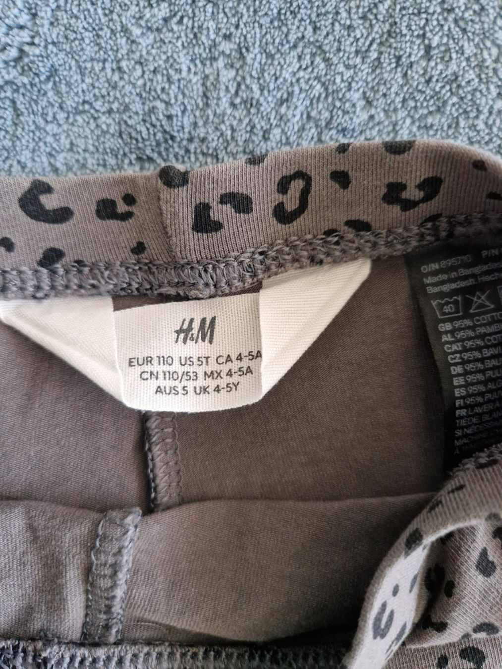 H&M Collant & Leggings: Leggings Grösse 110 Leo – Usato da Heimberg venduto da Eleanor20 1
