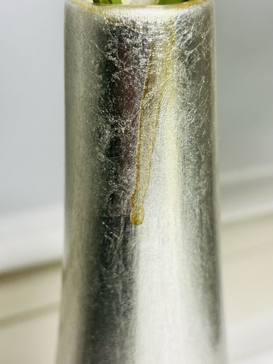 Alle Dekorationen: 2 Kunst Orchideen weiss, inkl. Vase – Gebraucht aus Gunten von starfish3 6