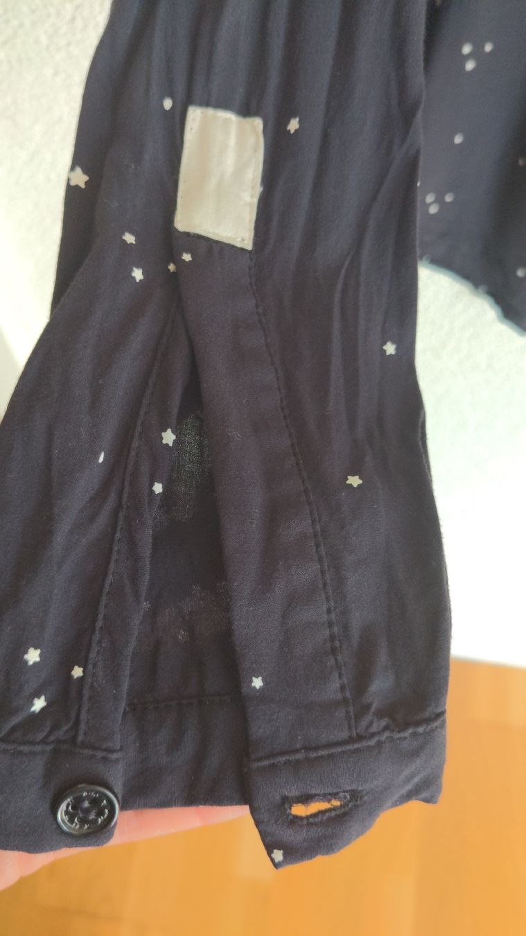 Blusen: Bluse dunkelblau "Circle of trust" gr.S – Gebraucht aus Sutz von Rawypp 3