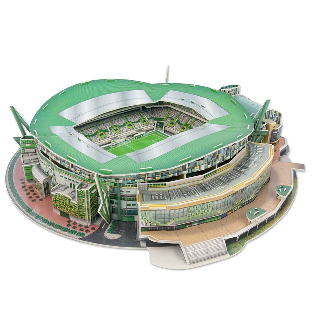 Puzzle: Sporting Lisboa 3D Stadion Puzzle – Nuovo e nell'imballaggio originale da Wil SG venduto da Football-Legends 1