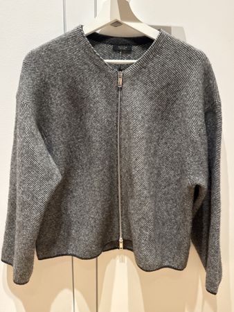Massimo Dutti Strickjacke, Grau, Grösse XS, Top Zustand!