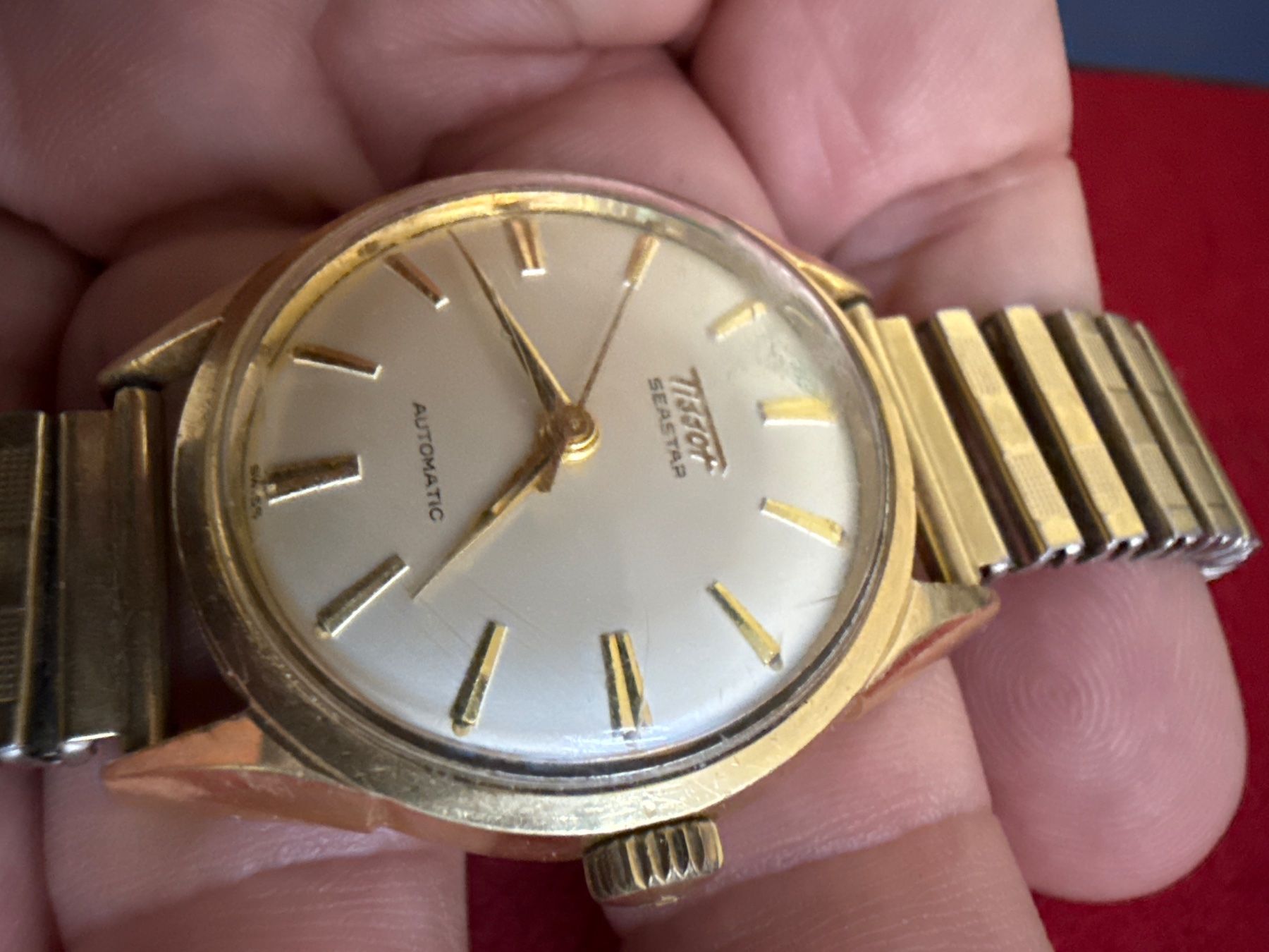 Tissot Orologi: Tissot Seastar Automatic Goldcap 33 mm – Usato da Pfeffingen venduto da Allhandelklgwatches 1