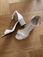 Sandalen weiss Grösse 36 Marco Tozzi Absatzschuhe
