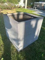 Grosser Pflanzen Topf Gefäss Betonoptik