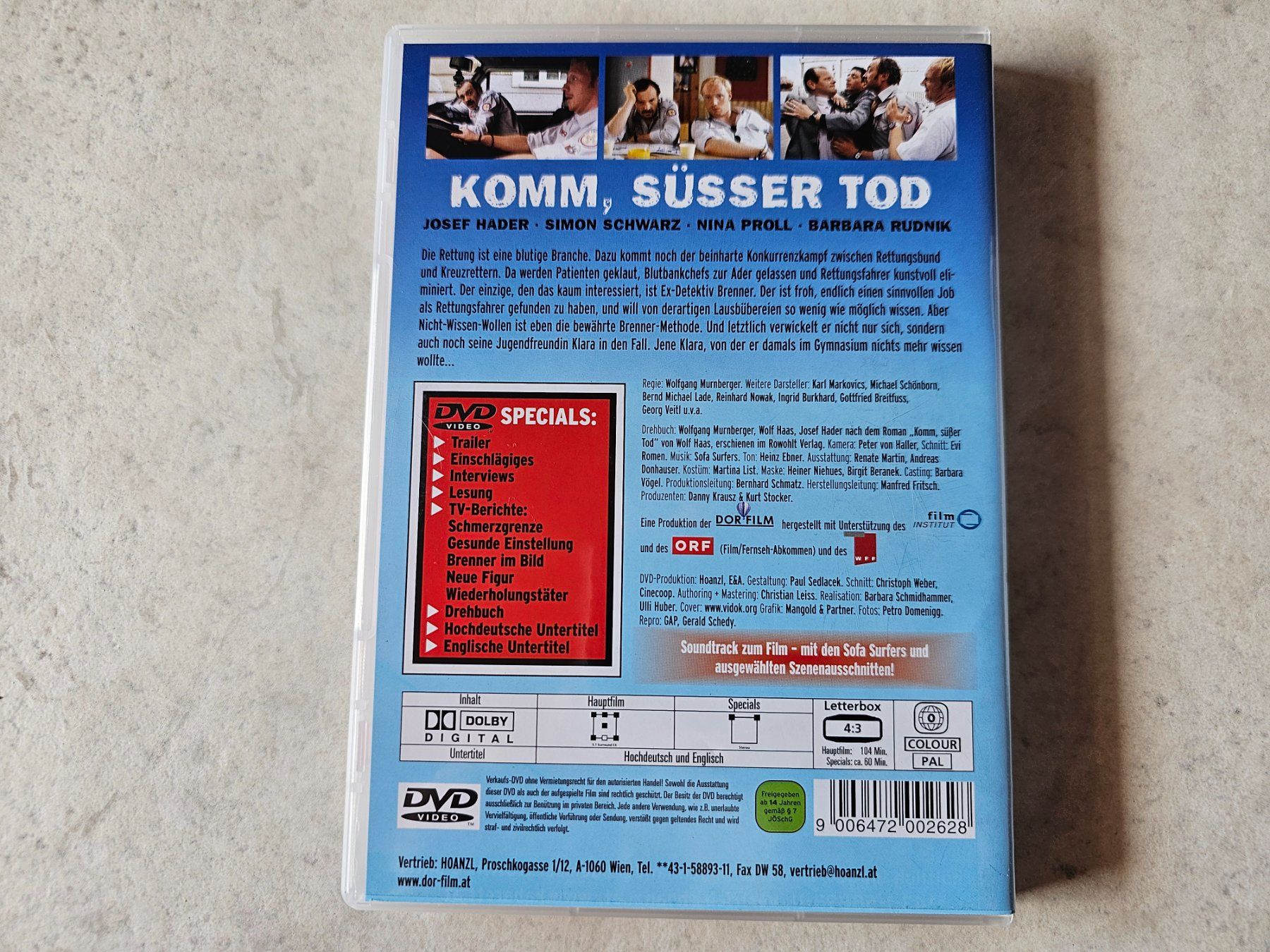 Tutti i DVDs: Komm süsser Tod – Usato da Schneisingen venduto da backstore24 1