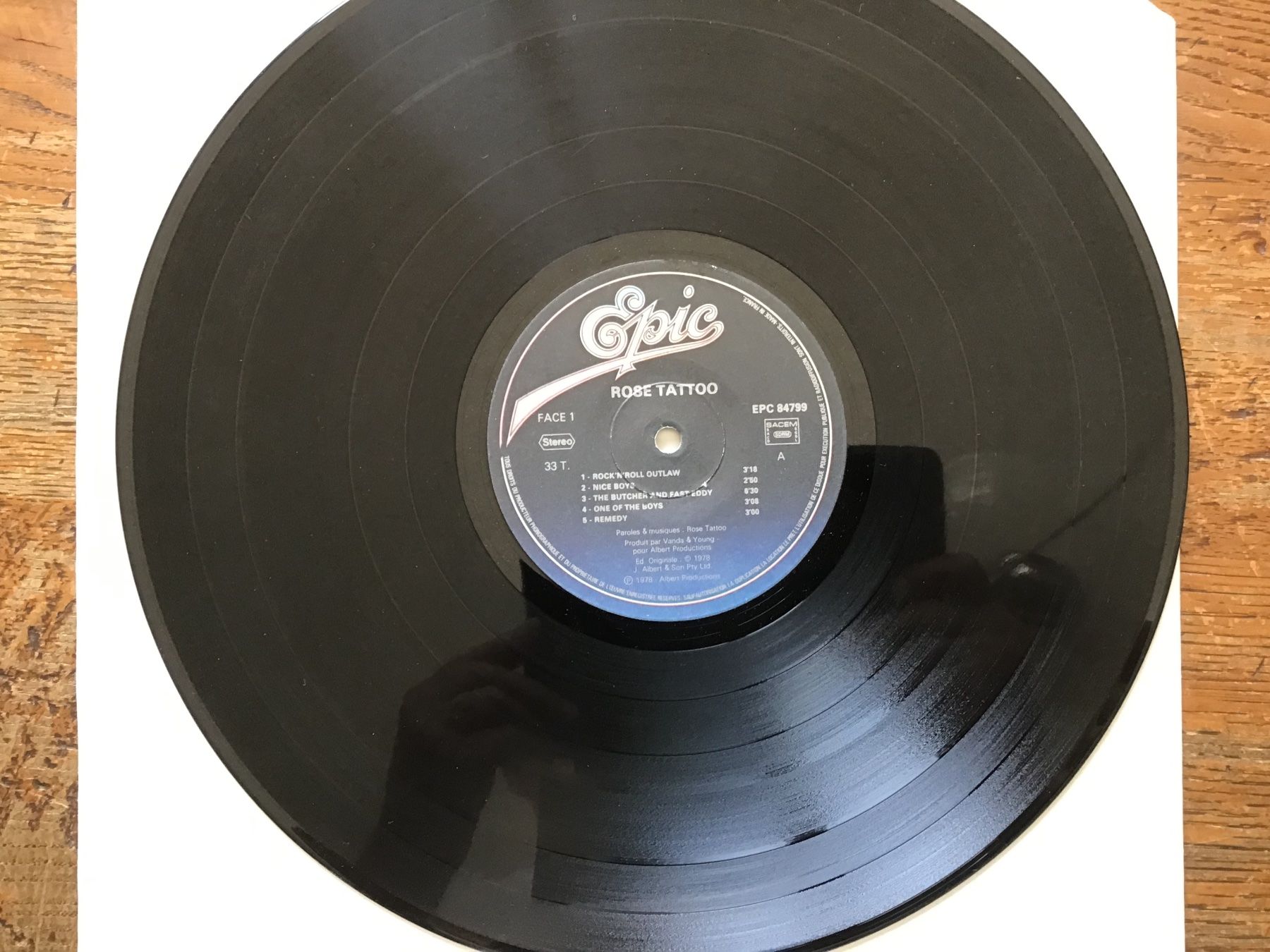 Dischi in vinile: LP Rose Tattoo – Usato da Fully venduto da Ruby97 2