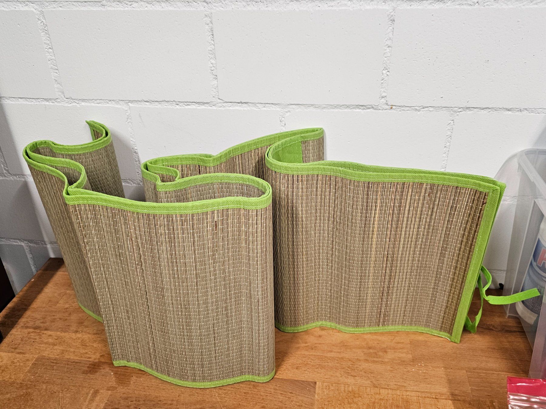 Bodenmatten: Seegrasmatte / Badematte faltbar – Neu (gemäss Beschreibung) aus Sirnach von windrad65 1