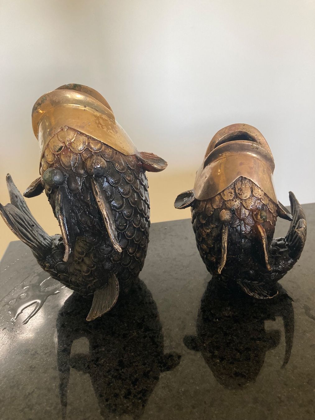 Sculture & Statue: Set Fische aus Bronze/ Messing – Usato da Oberägeri venduto da Vargo11 6