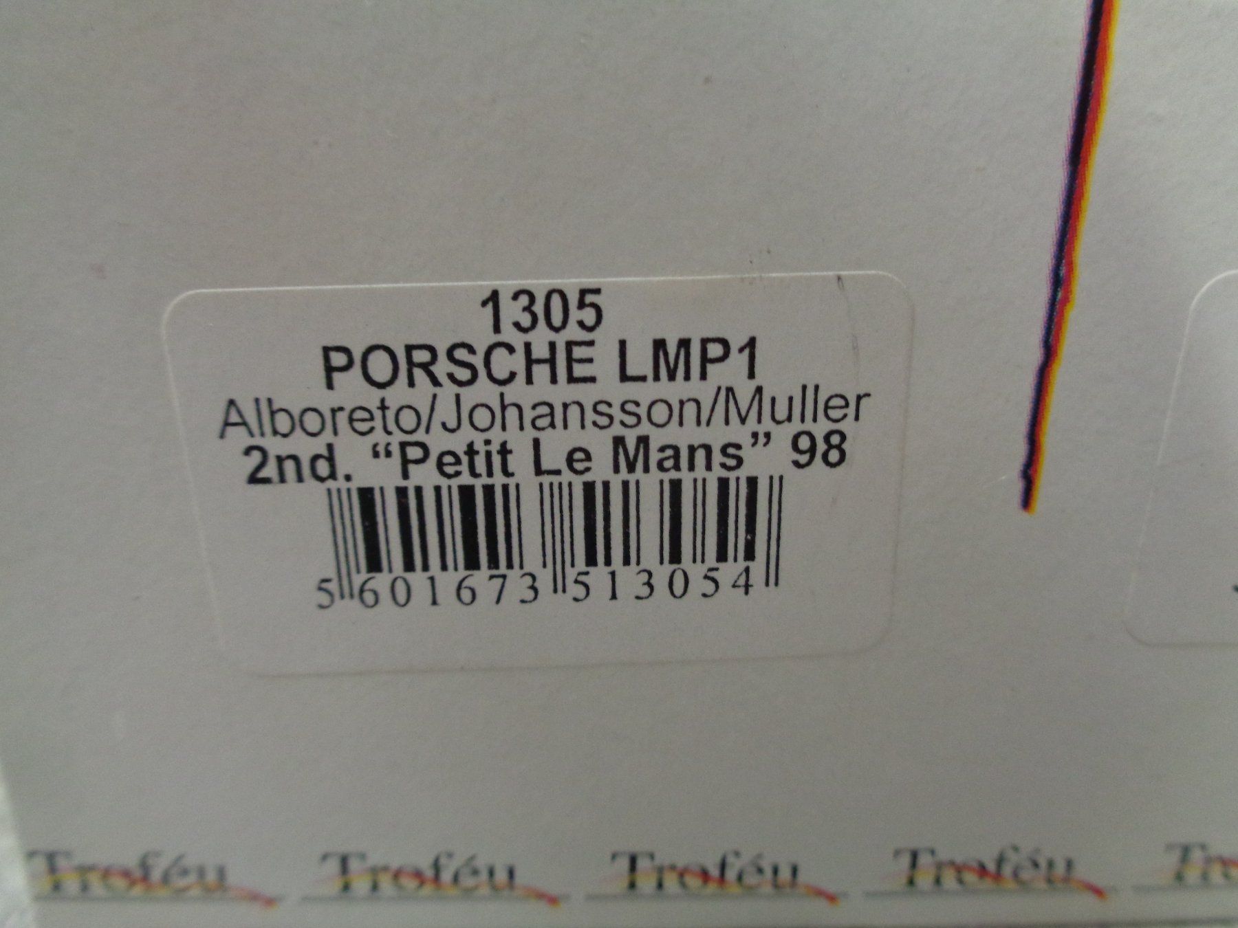 Porsche Modellautos: Troféu 1:43 Porsche LMP1 Le Mans 1998 – Neu und originalverpackt aus Reconvilier von rallycar 2