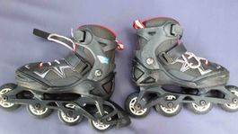 Rollerblades für Kinder, Grösse verstellbar, 32-25