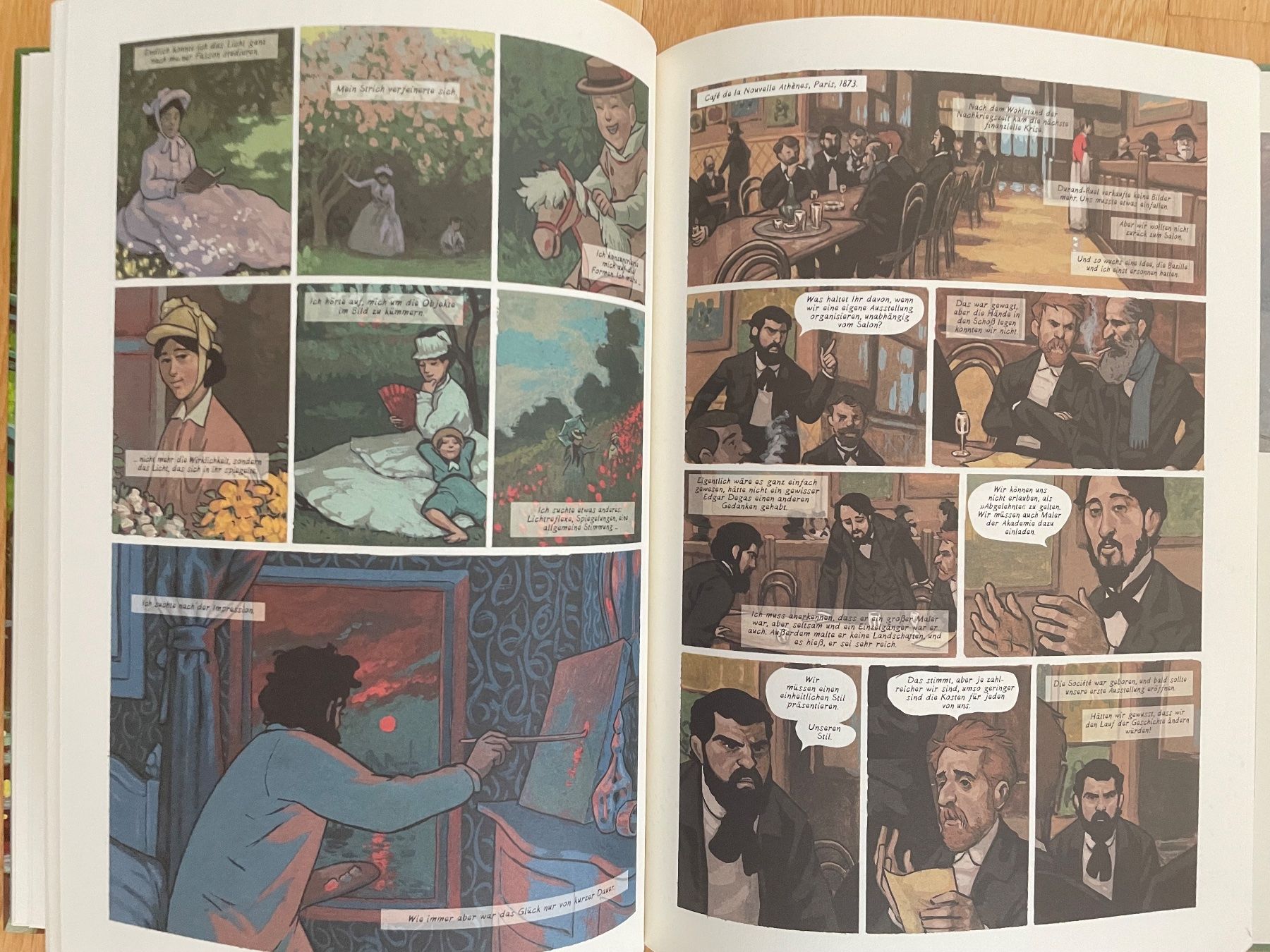 Fumetti: MONET, Spuren des Lichts – Nuovo (secondo la descrizione) da Stäfa venduto da Franquin 1