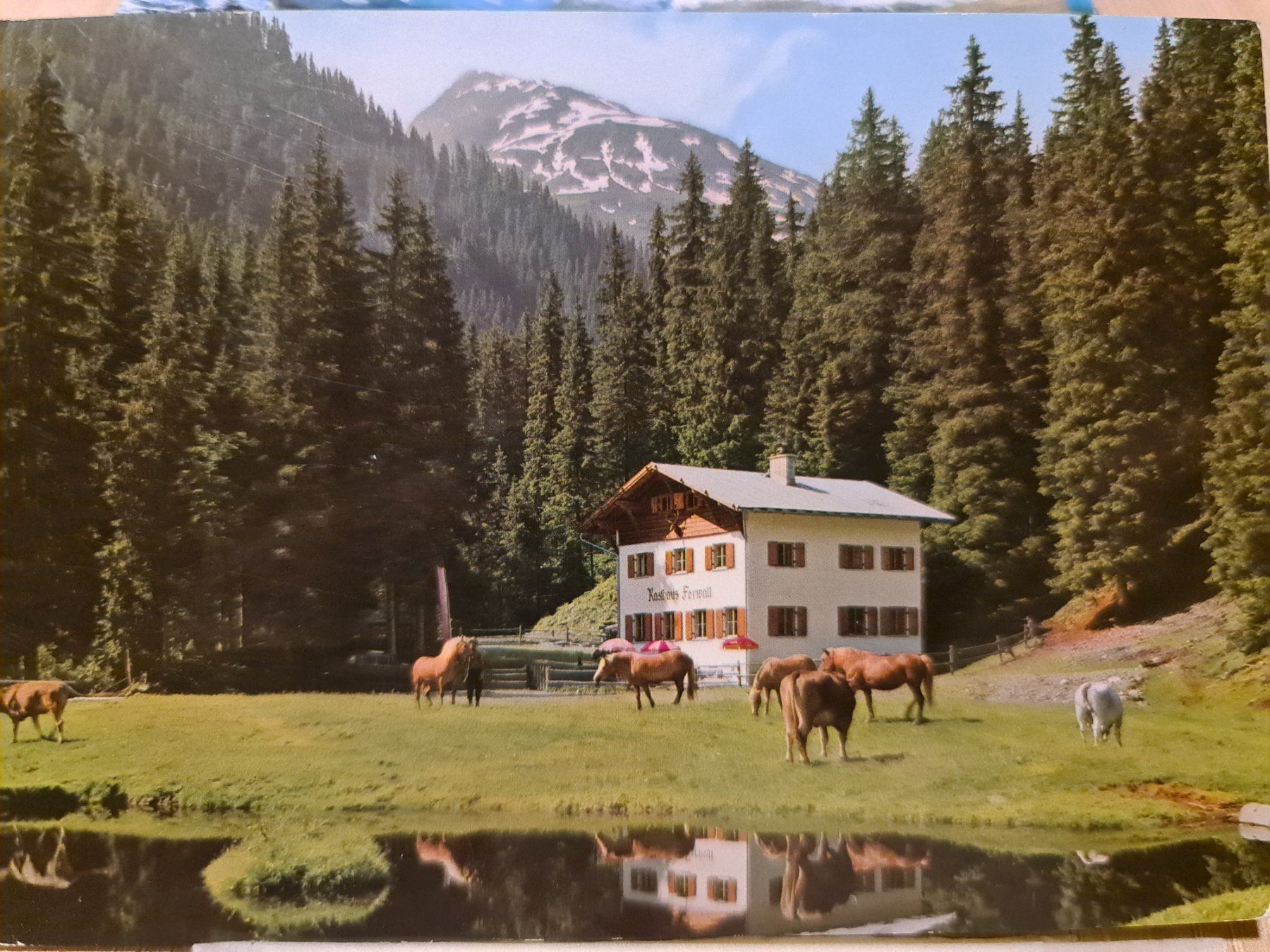 Cartoline postali: Ansichtsarte Rasthaus Verwall St.Anton – Usato da Dintikon venduto da Vexi