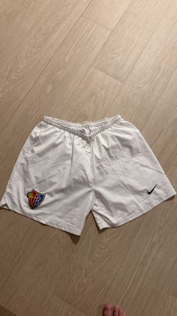 Fussballshorts FC Basel Nike weiss guter Zustand