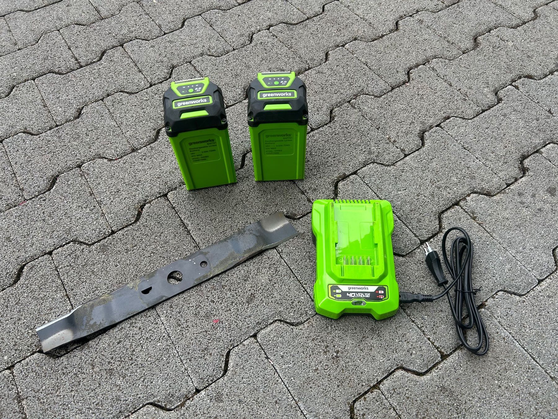 Tondeuses à gazon: Rasenmäher Greenworks Akku – D'occasion à Ibach par Eiger3970 1