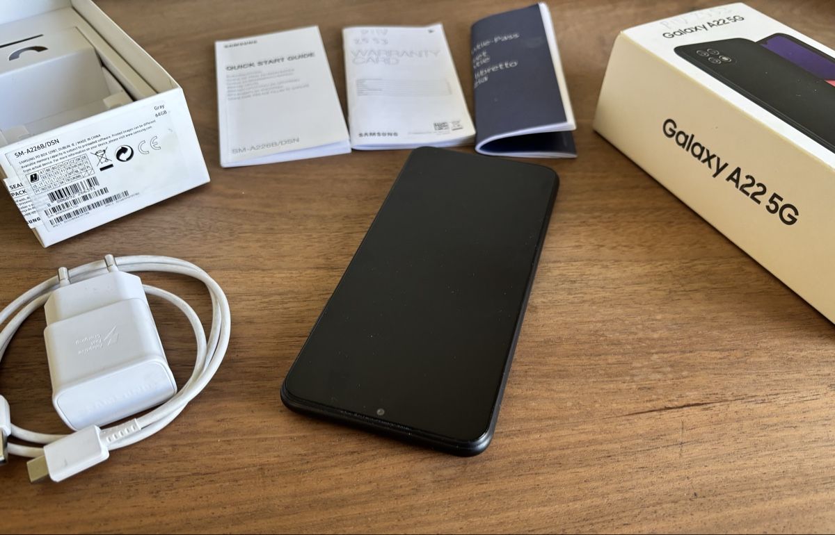 Samsung Portables: Samsung Galaxy A22 5G – D'occasion à Gerlafingen par alpenbrevet 3