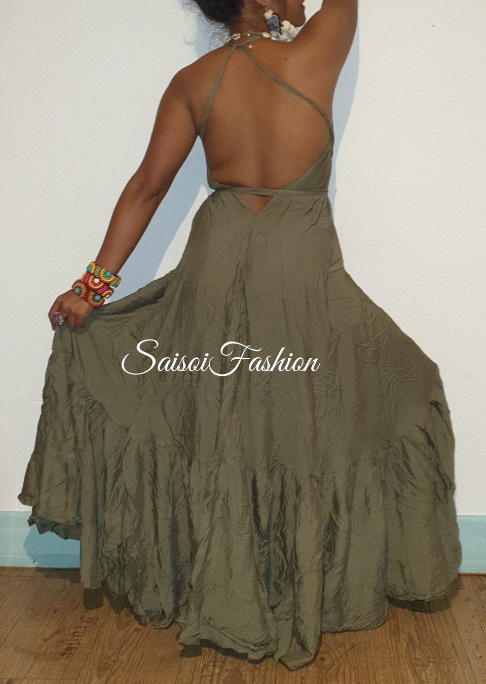 Kleider: Sommer boho Chic Strand Maxikleid XS-L – Neu und originalverpackt aus Ebmatingen von SaisoiFashion 5