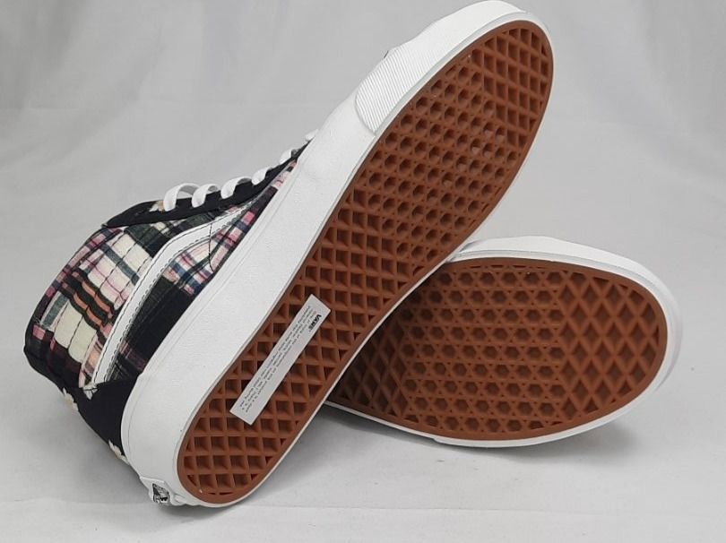 Vans Scarpe da donna: VANS Sk8-Hi Floral Plaid Patchwork Sneaker Gr. 38 – Nuovo e nell'imballaggio originale da Seuzach venduto da VT-Collections1 8