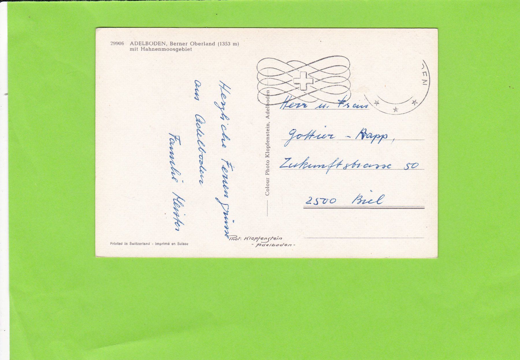 Cartes postales: Adelboden – D'occasion à St. Peterzell par neckertal 1