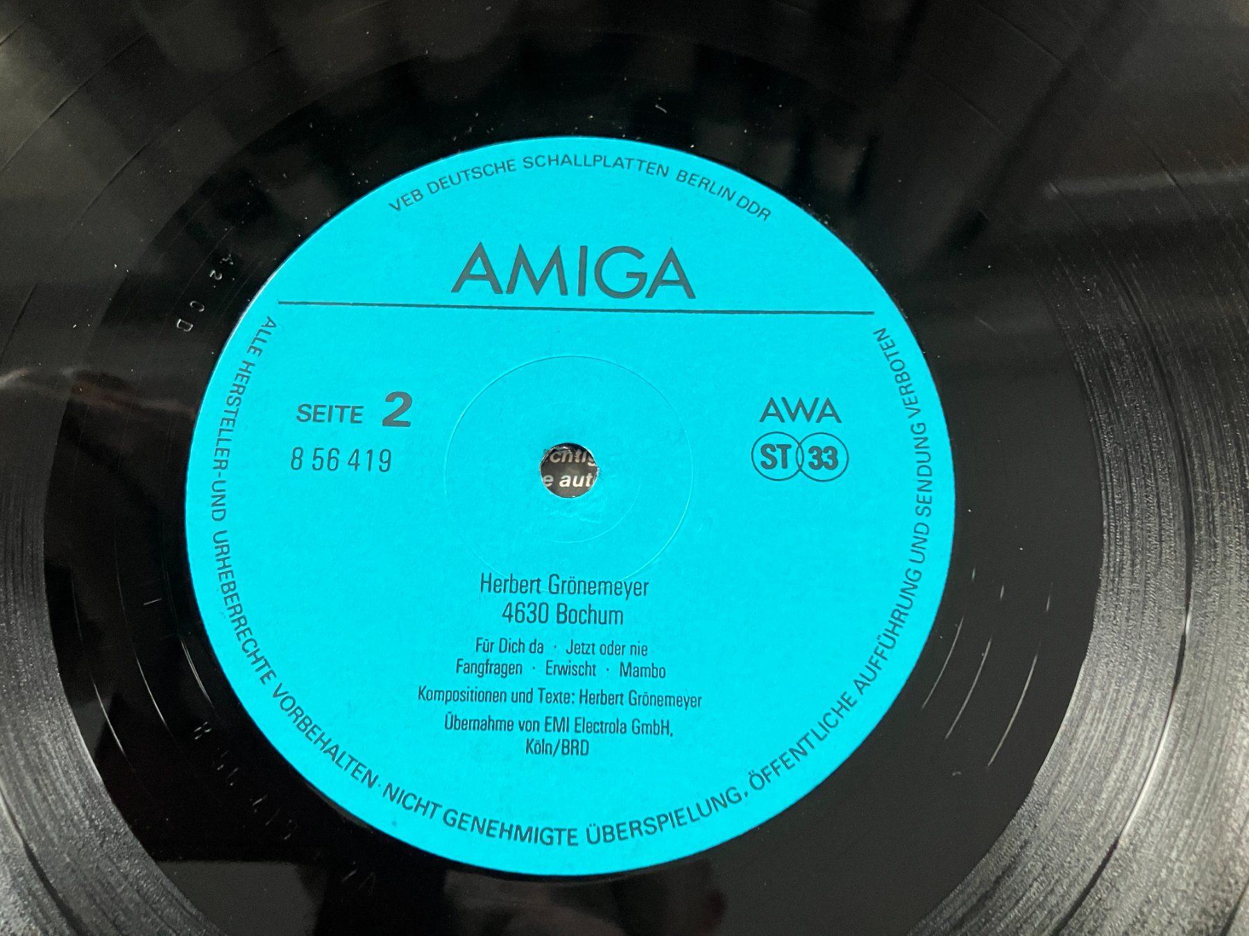 Dischi in vinile: Herbert Grönemeyer – Usato da Aarwangen venduto da Jukebox3 9