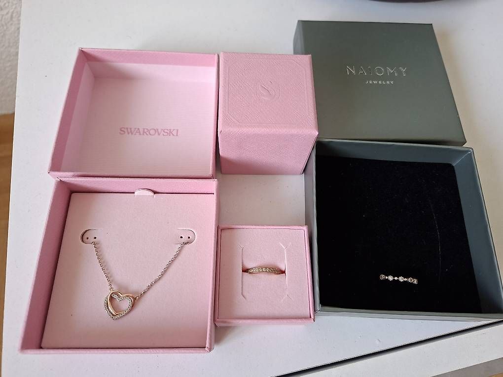 Swarovski Ketten: Kette u ringe swarovsky – Gebraucht aus Oppligen von Luu1997
