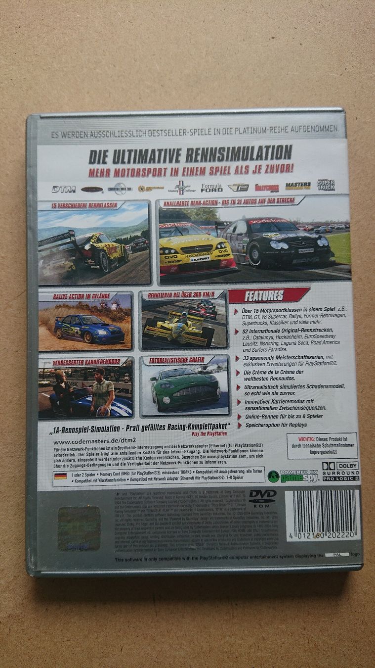 Jeux: DTM Race Driver 2 Ps2 – D'occasion à Chur par FreakofRarity 1