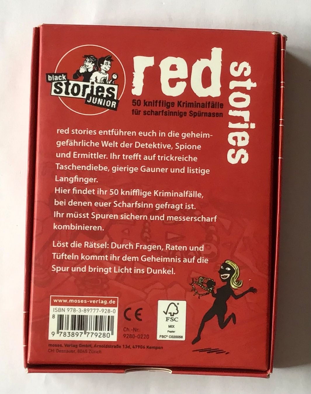 Jeux: Spiel: red  stories – Neuf (Voir description) à Bubendorf par Alpenheidi 1