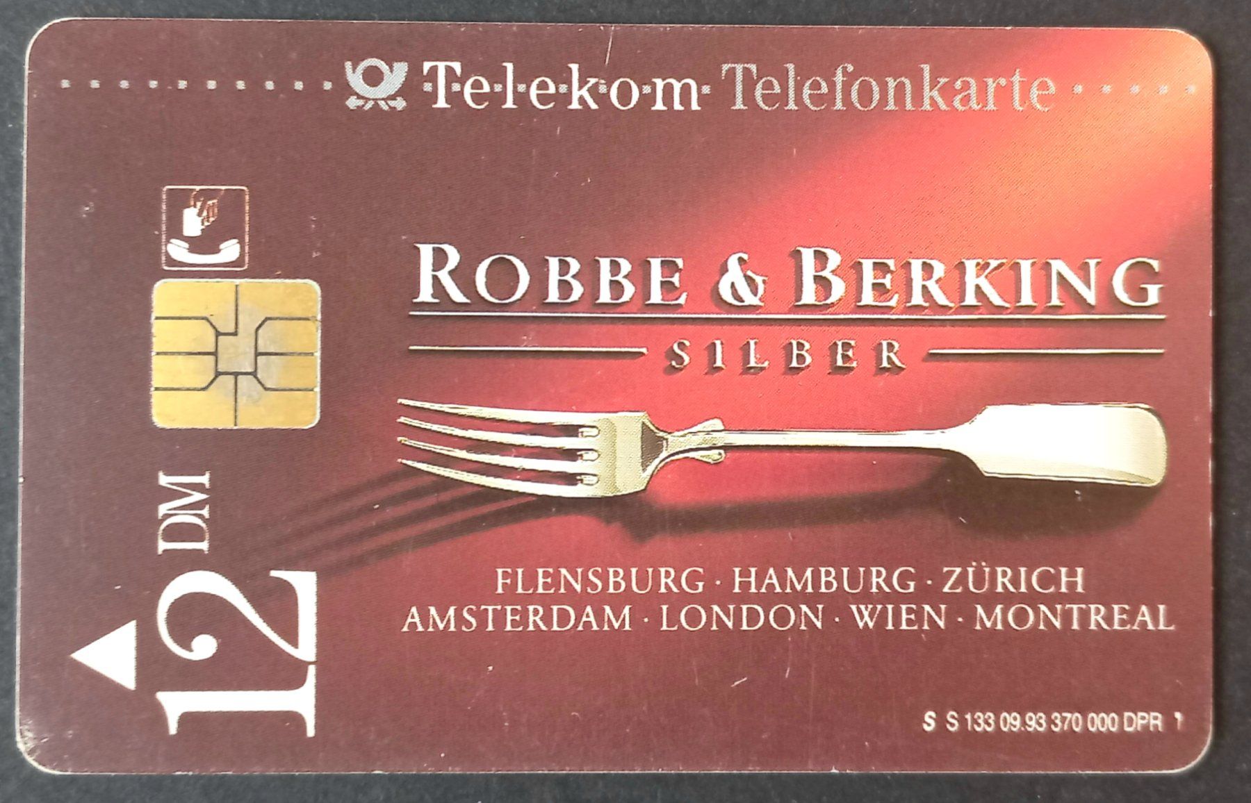 Schede telefoniche: Taxcard - Silberlöffel - D – Usato da Niederuzwil venduto da lubimaja 1