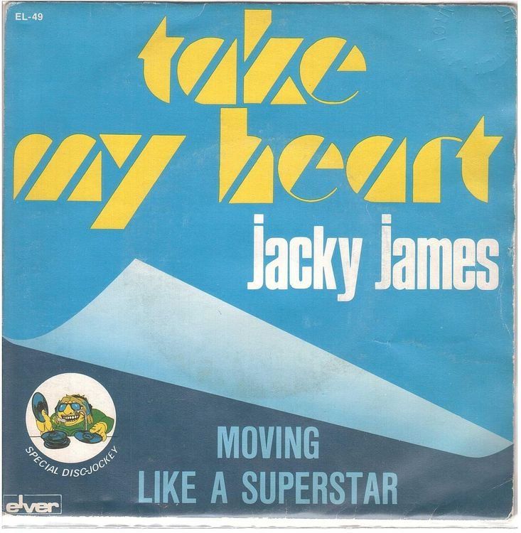 Dischi in vinile: Jacky James  --  Take my heart   Single7 – Usato da Rheinau venduto da asteng