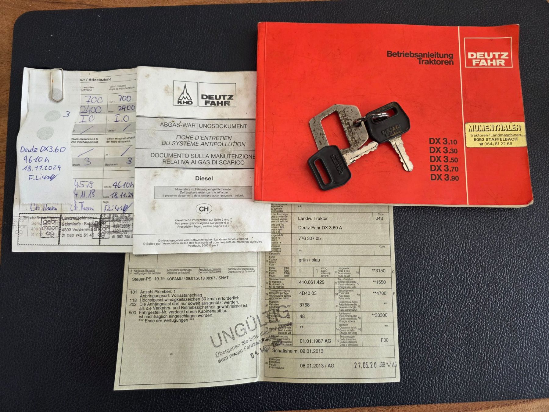 Deutz Tracteurs: DEUTZ DX 3.60 A – D'occasion à Oberbipp par Joni9876 5