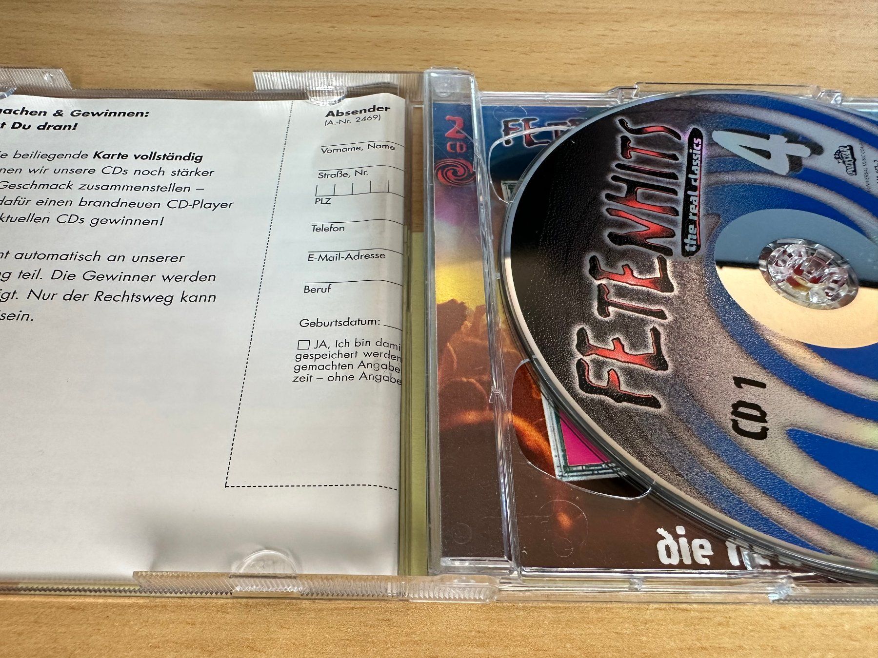 CD: Various – Fetenhits - The Real Classics 4 - 2 CD – Usato da Rikon im Tösstal venduto da Alpenmutz 2