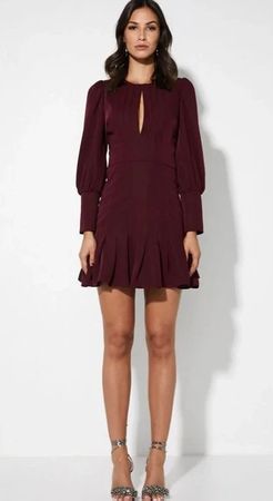 Kleid Mossmann bordeauxrot Grösse 34
