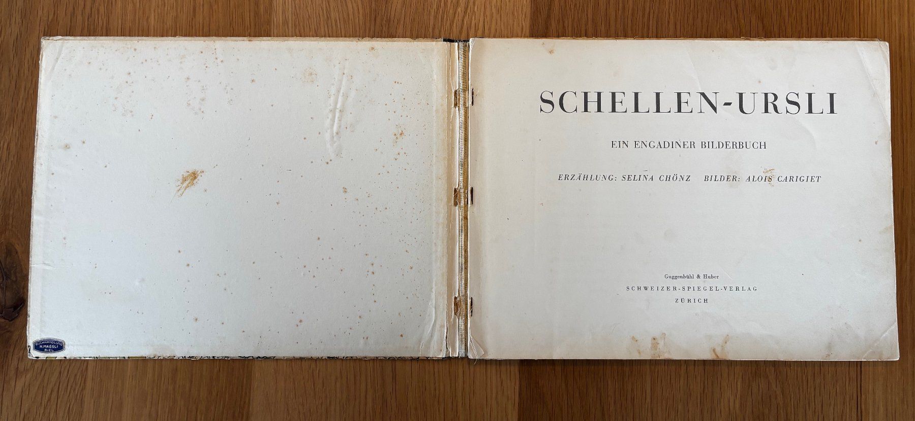 Bücher: SCHELLEN-URSLI – Gebraucht aus Büetigen von castellino 1