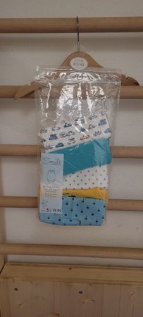 5er Pack Baby Body ohne Arm, Gr. 62/68, Neu&Originalverpackt