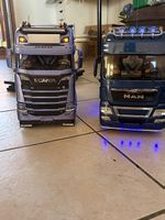 Tamiya Scania 770 et Man