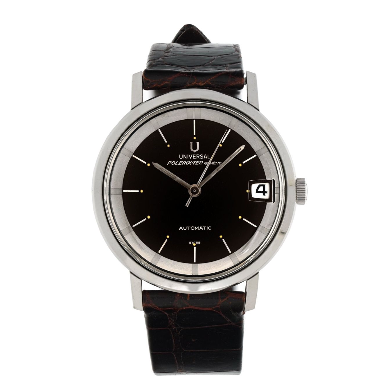 Universal Genève Orologi: Universal Geneve Polerouter Geneve, Ref. 204604-9, Cal.218-2 – Usato da Vésenaz venduto da Grailium