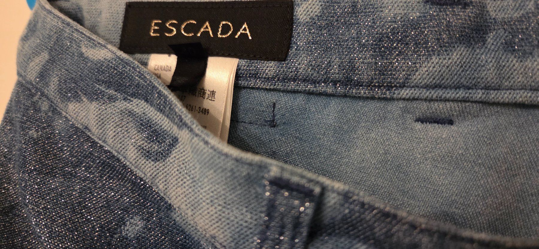 Escada Jeans: Escada Jeans Gr. 40 mit Fransen – Usato da Wettswil venduto da doe_x6nz 4