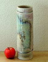 Vase artisanal de l'artiste Suisse Willy Dougoud, 1970-80s