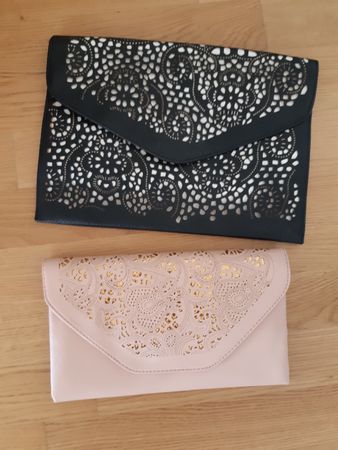 2 x Clutch / Handtasche