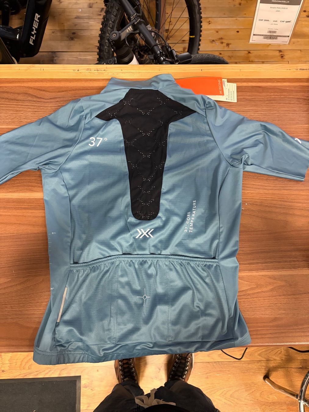 X-bionic Maillots de corps & Pantalons: X-Bionic Men CoreFusion Ride Jersey SH SL slate blue – Neuf avec emballage d'origine à Kloten par Nimmmich 1