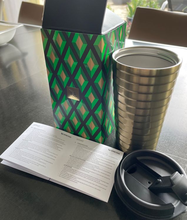 Nespresso golden travel mug in OV Kaufen auf Ricardo