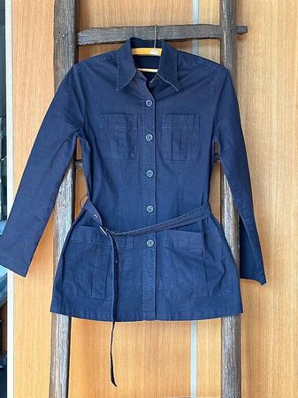 Vintage Stefanel Jacke Grösse 36 Farbe: dunkelblau