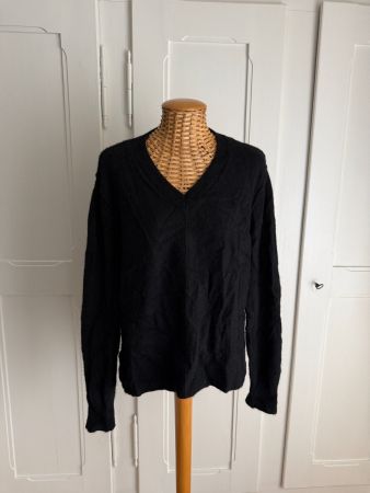 MAGASCHONI - Kaschmir Pullover schwarz XL