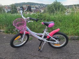 Kinder Velo CROSSWAVE Monster 16 Zoll mit Korb