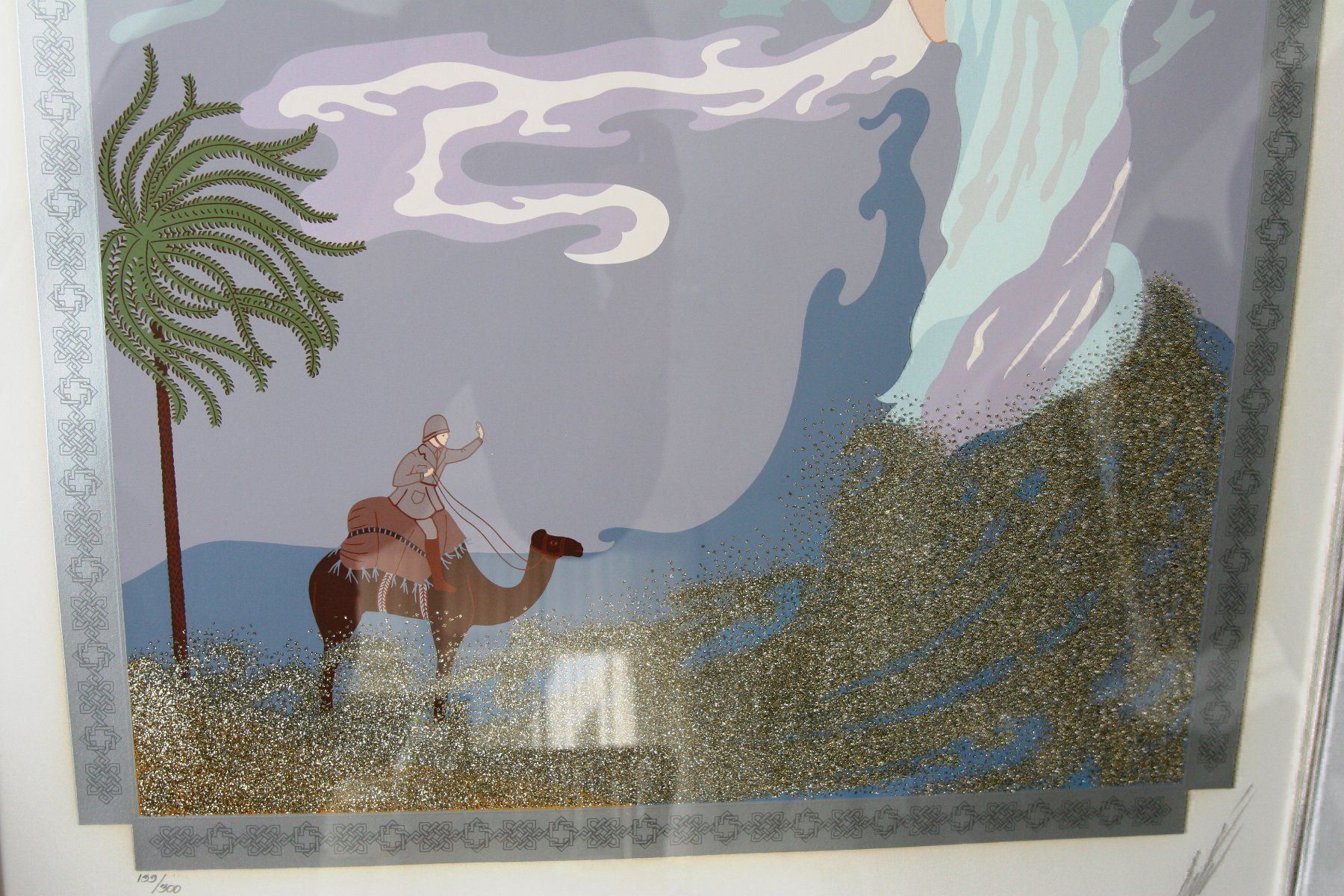 Tableaux: Siebdruck von ERTE " Sandstorm" – D'occasion à Zürich par Nazerali8002 5