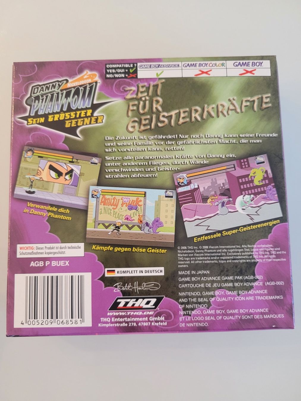 Giochi: Danny Phantom (GBA) – Usato da Uezwil venduto da -Retrogames- 1
