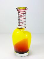 FASSBIND Kunstglas Flasche Vase „Eau de Vie“ H 22 cm