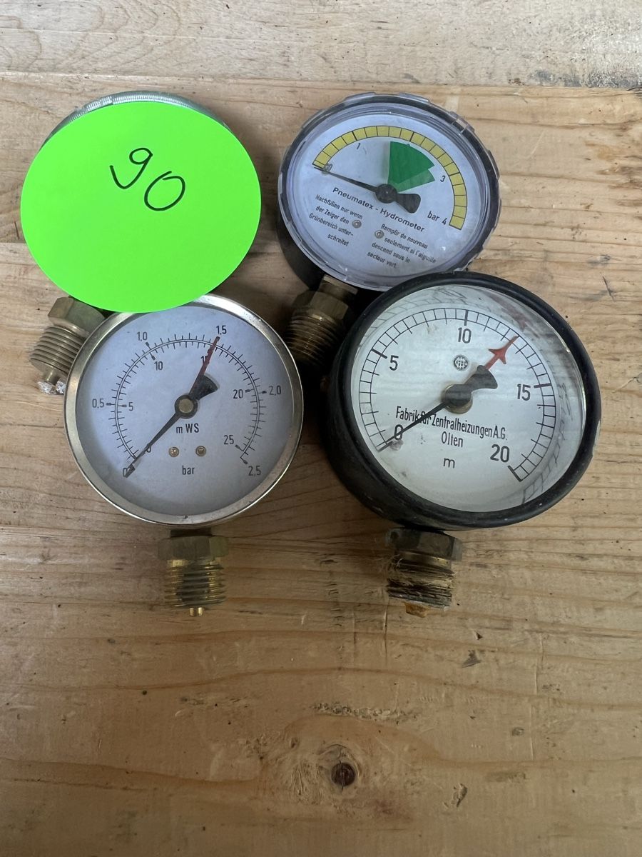 Misurare: 4 Manometer gebraucht  – Usato da Neuenhof venduto da Willi111 1